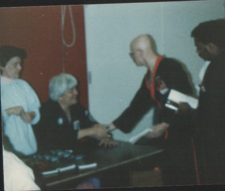 Sifu Anthony Fox and Sifu Barksdale meet the Father Of American Kenpo